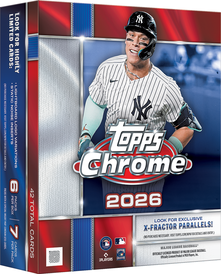 2026 Topps Chrome hobby box