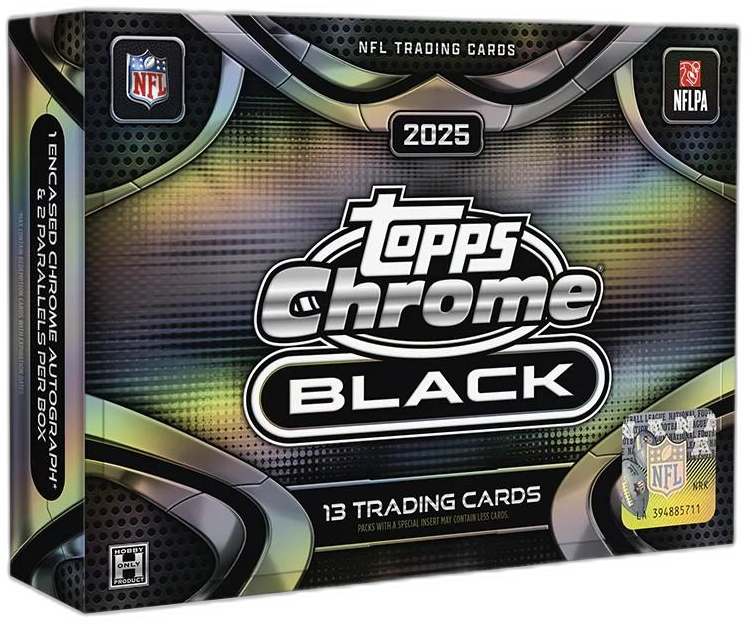 2025 Topps Chrome Black hobby box