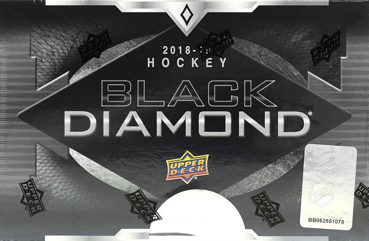 2018-19 Upper Deck Black Diamond hobby box