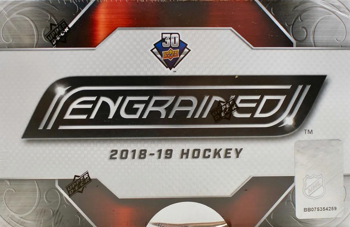 2018-19 Upper Deck Engrained hobby box