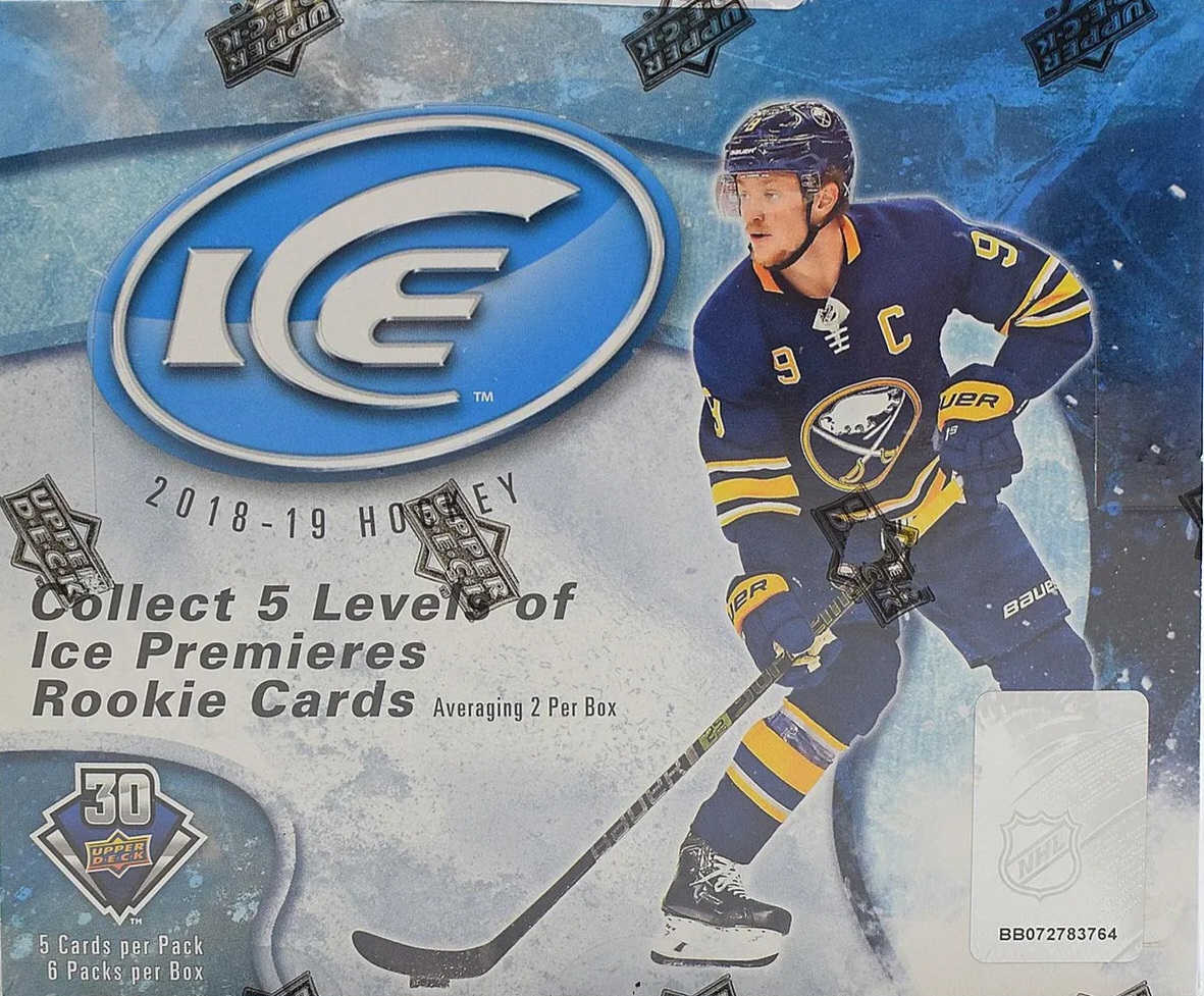 2018-19 Upper Deck Ice hobby box
