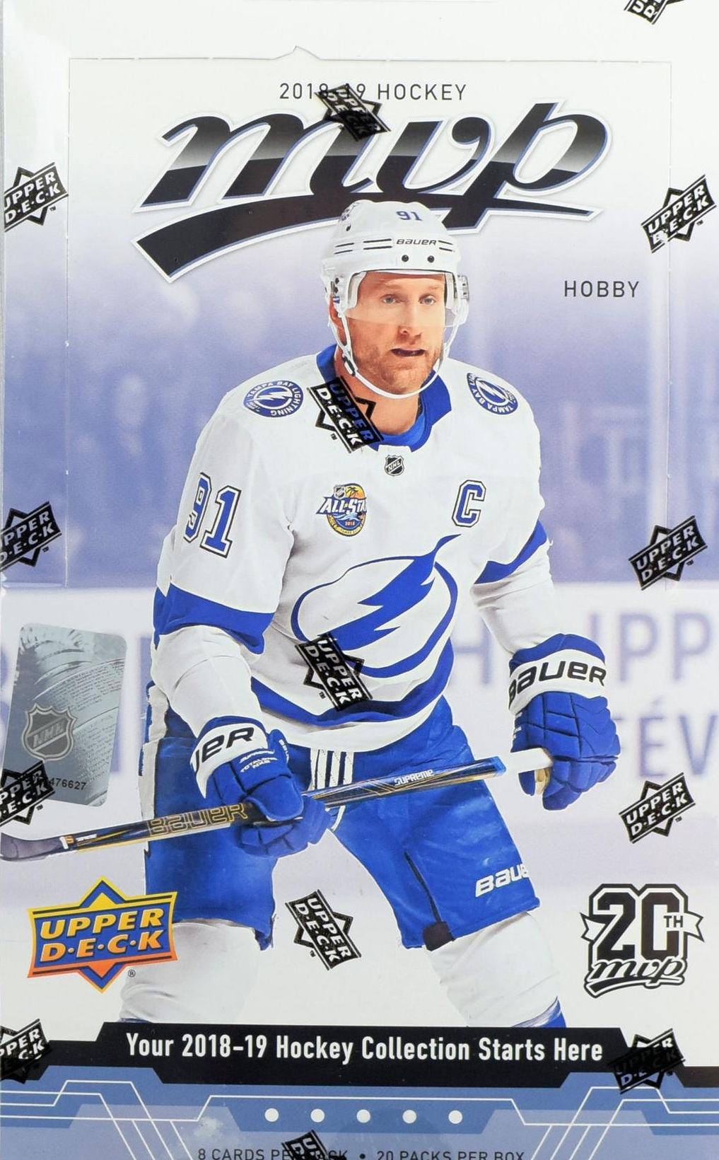 2018-19 Upper Deck MVP hobby box