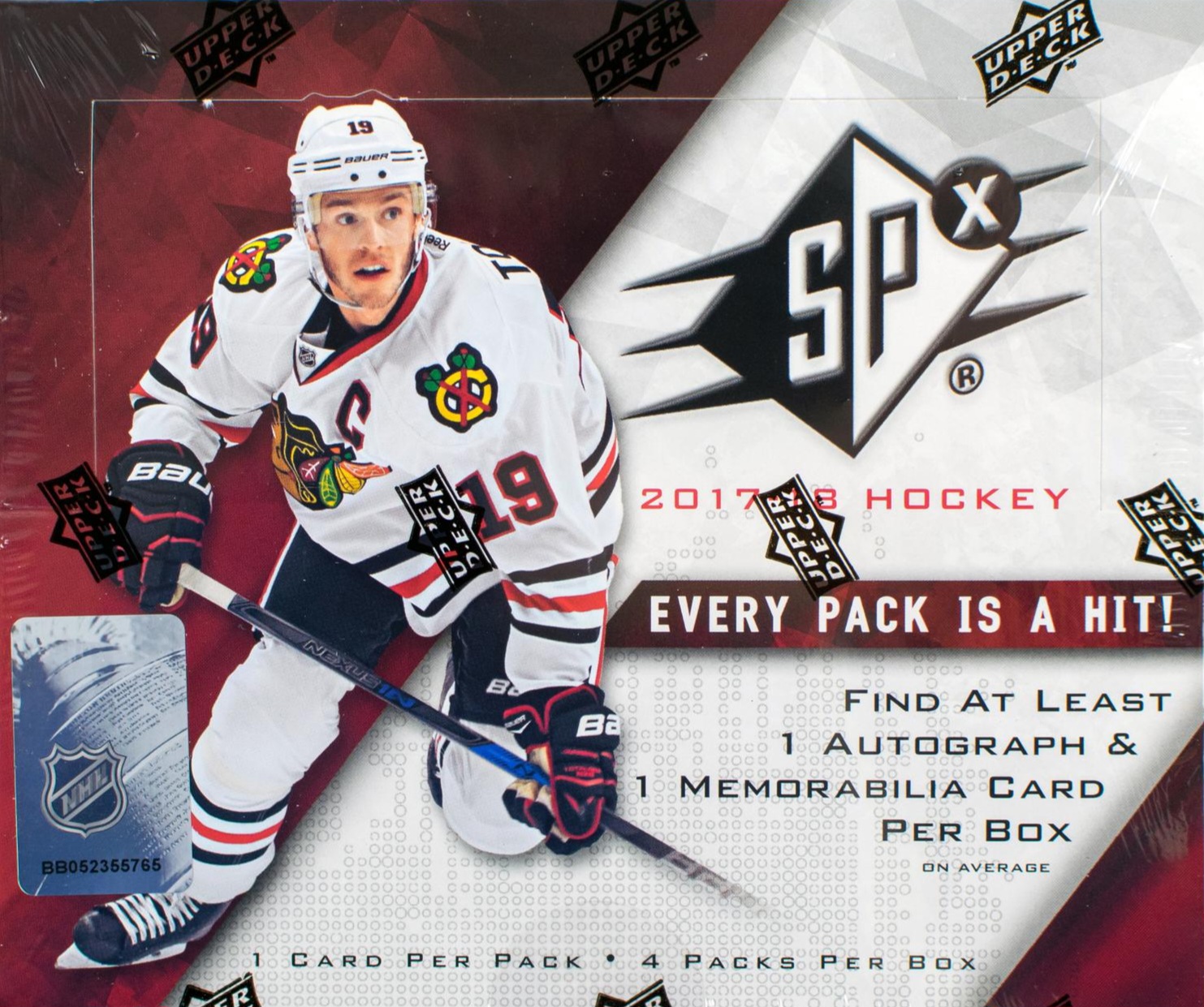 2017-18 SPx hobby box