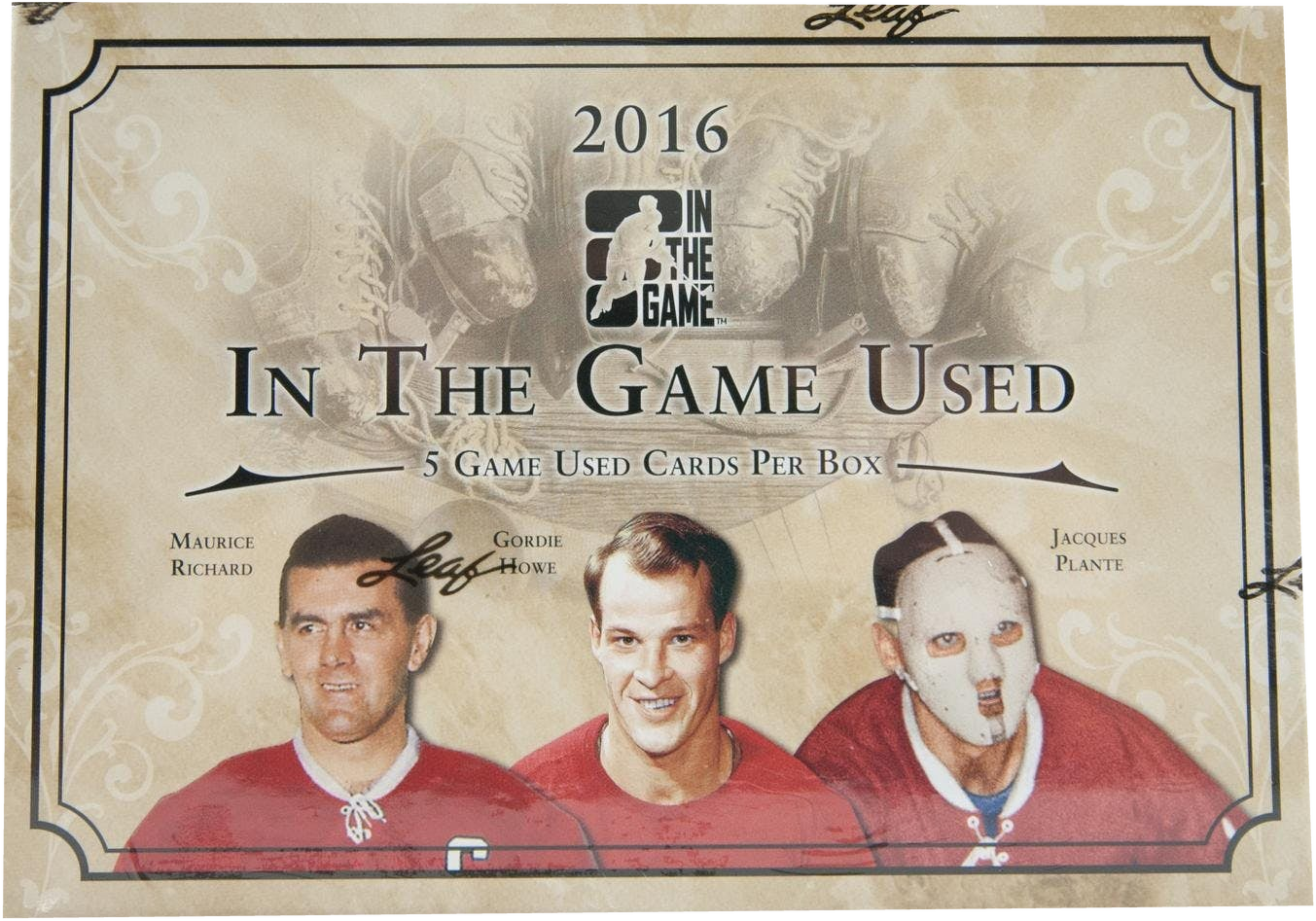 2016 Leaf In The Game Game Used hobby box