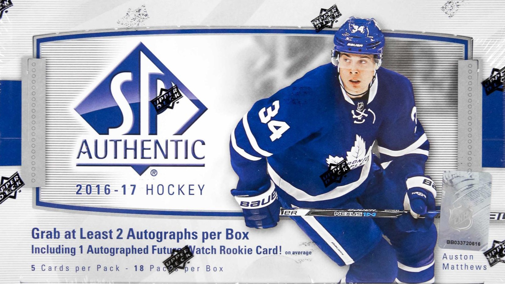 2016-17 SP Authentic hobby box