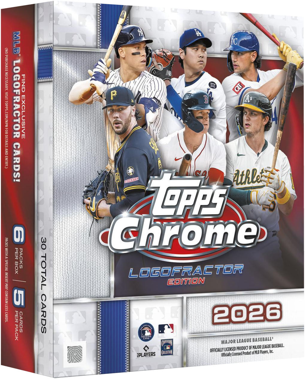 2026 Topps Chrome Logofractor Edition Baseball hobby box
