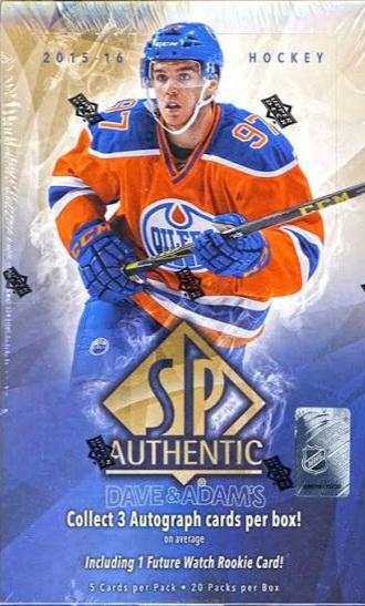 2015-16 SP Authentic hobby box