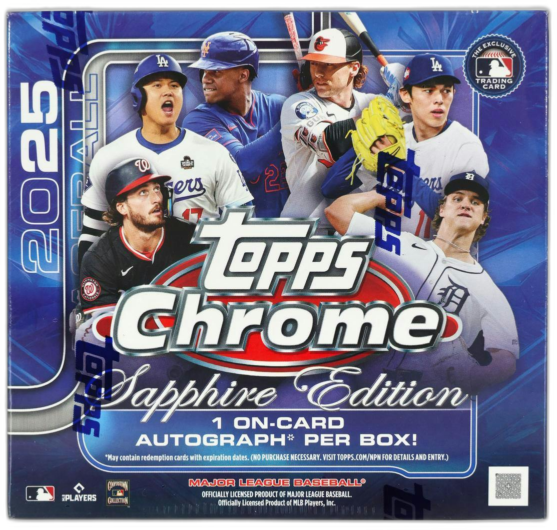 Topps Chrome Sapphire Edition hobby box