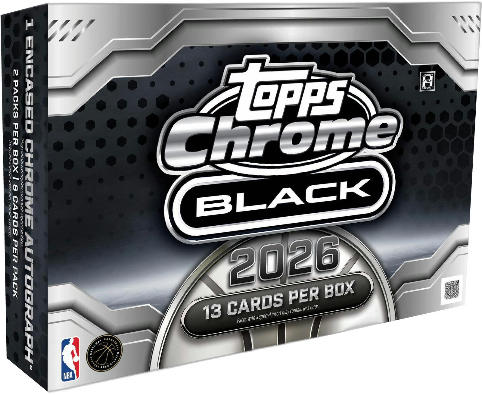 2025-26 Topps Chrome Black Basketball hobby box