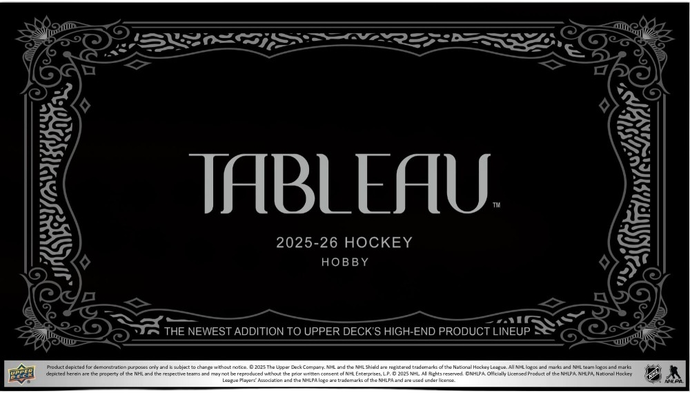 2025-26 Upper Deck Tableau Hockey hobby box
