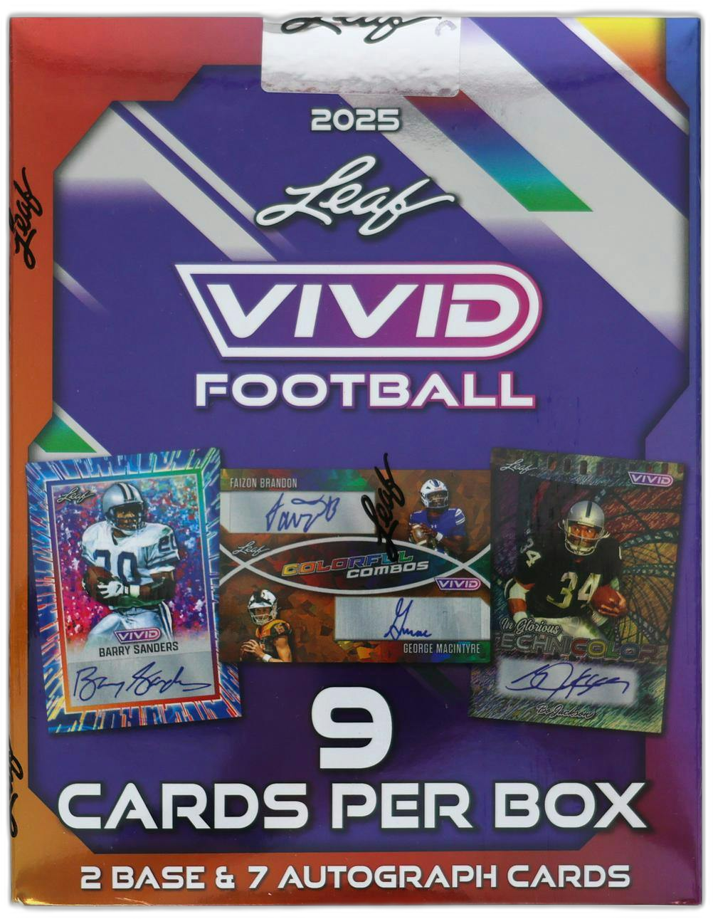 2025 Leaf Vivid hobby box