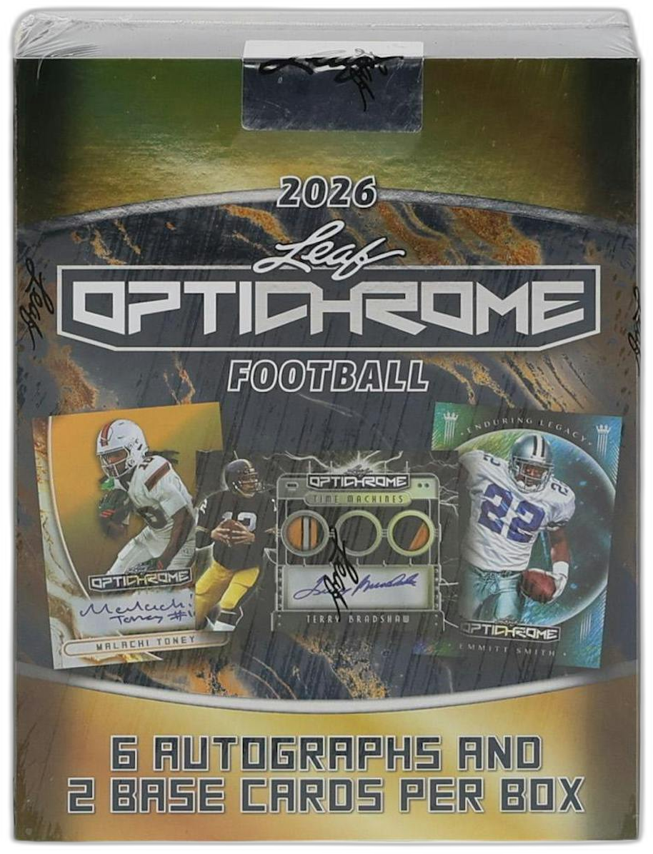 2026 Leaf Optichrome Football hobby box