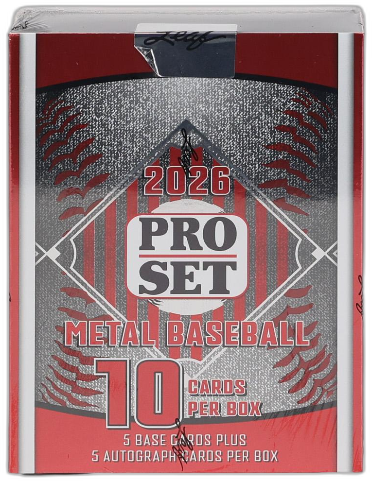 2026 Pro Set Metal hobby box