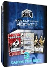 2026-27 2026 Leaf Metal Hockey hobby box