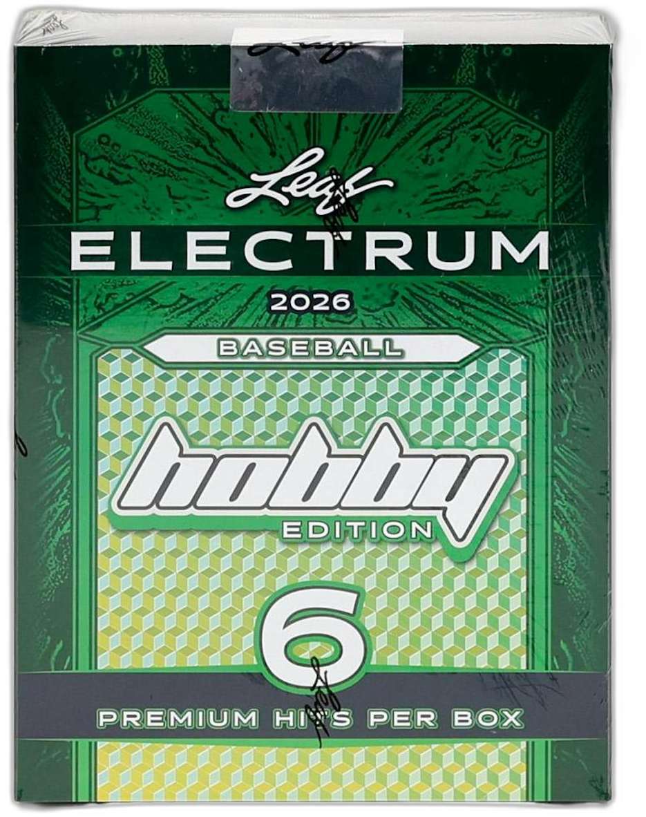 2026 Leaf Electrum Baseball hobby box