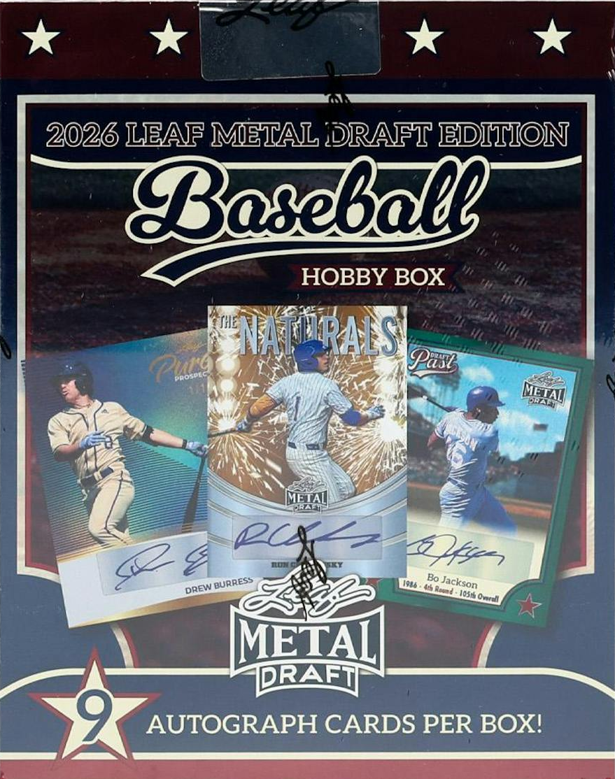 2026 Leaf Metal Draft Baseball hobby box