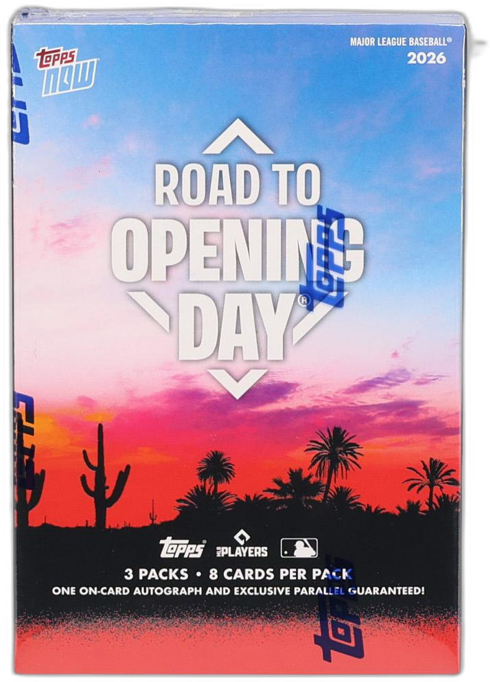 2026 Topps Now Road To Opening Day Baseball hobby box