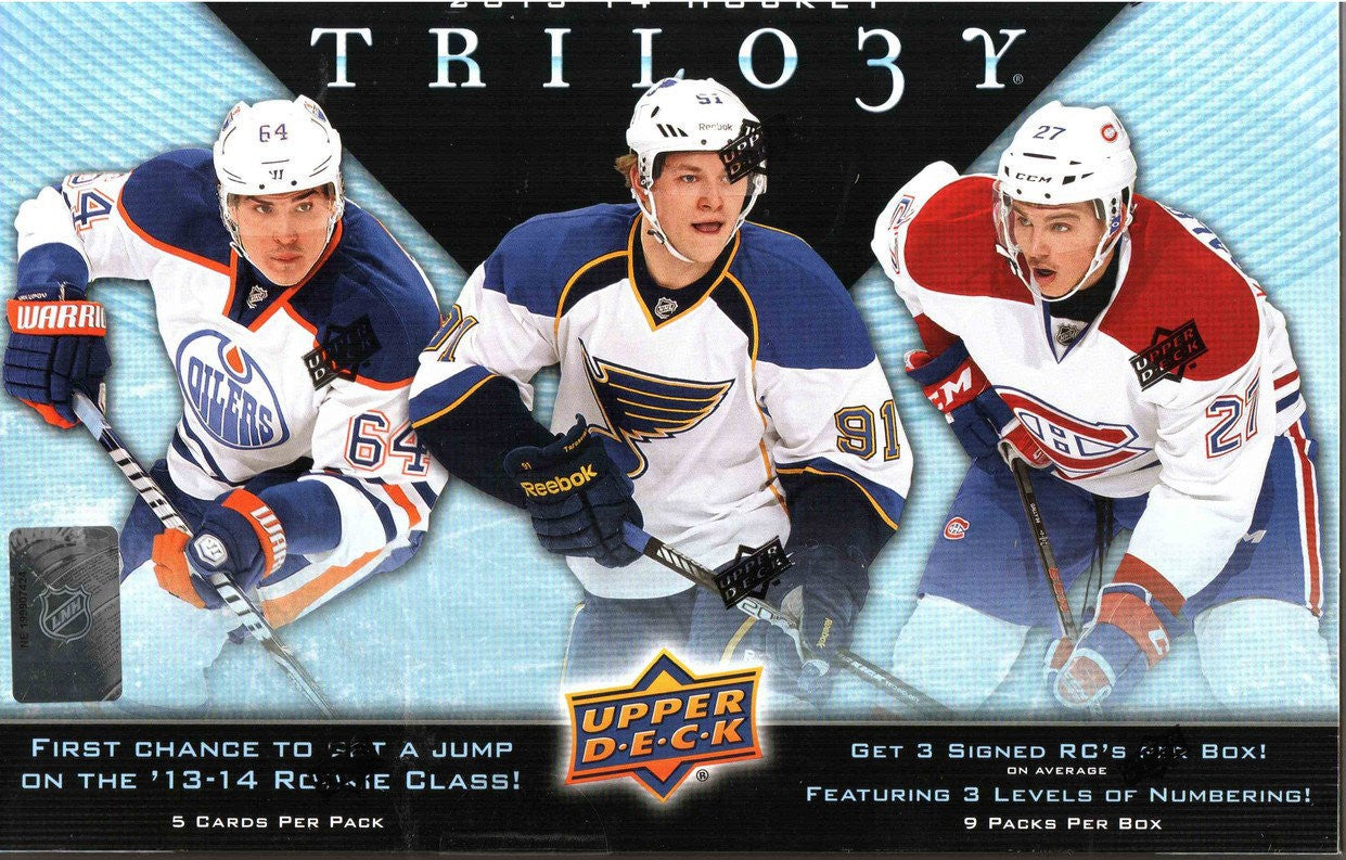 2013-14 Upper Deck Trilogy hobby box