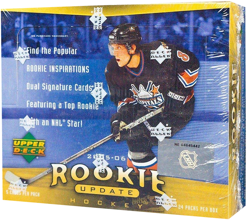 2005-06 Upper Deck Rookie Update hobby box