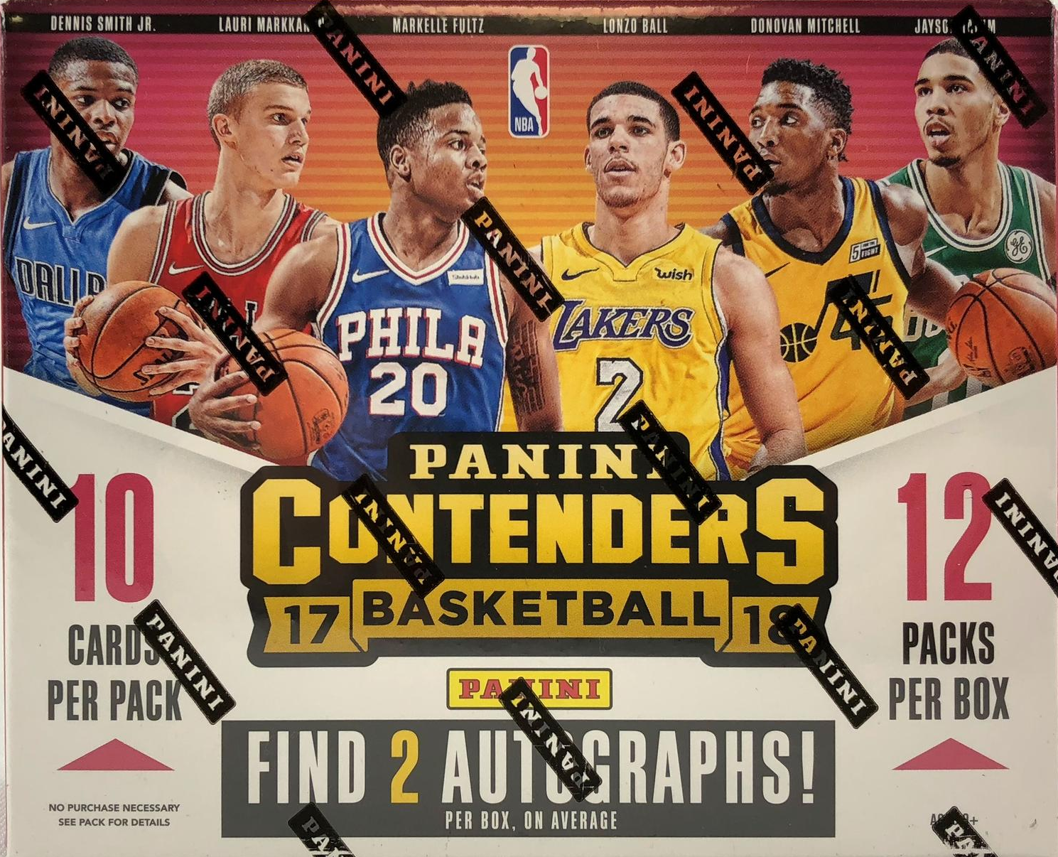 2017-18 Panini Contenders hobby box