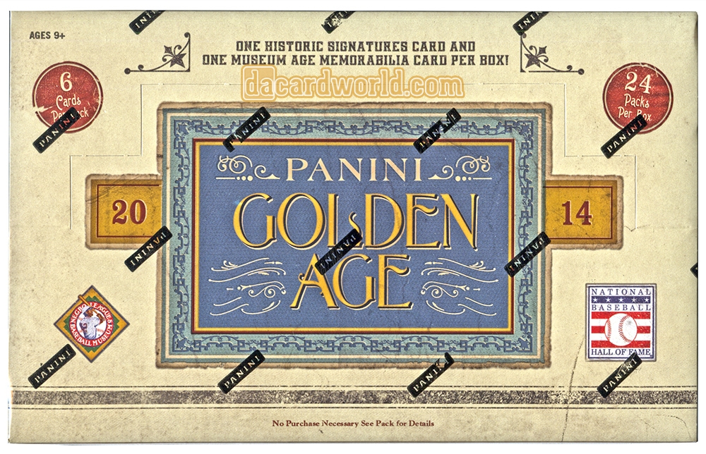 2014 Panini Golden Age hobby box