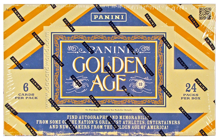2013 Panini Golden Age hobby box
