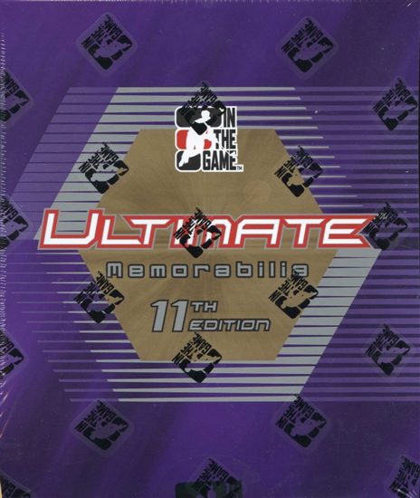 2011-12 In The Game Ultimate Memorabilia hobby box