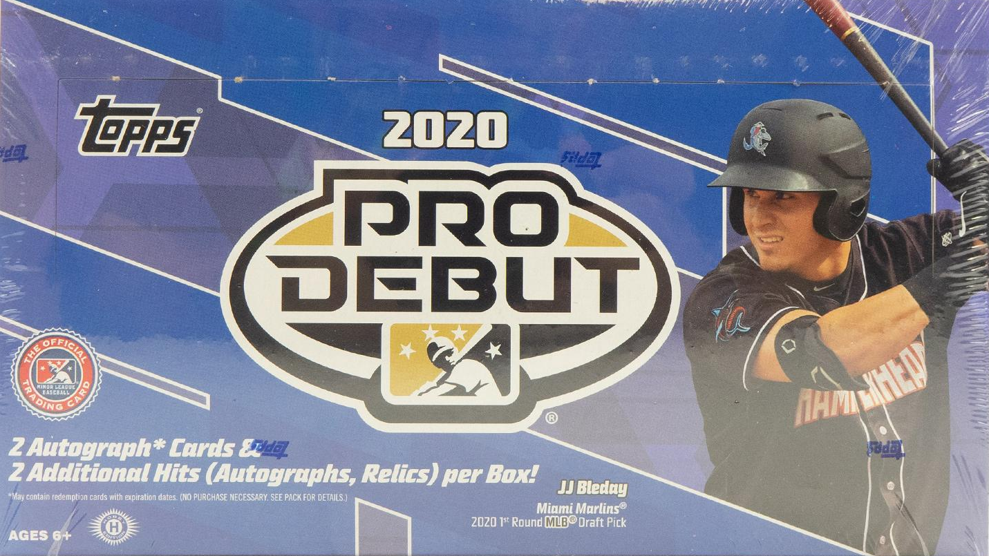 2020 Topps Pro Debut hobby box