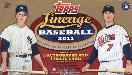 2011 Topps Lineage hobby box