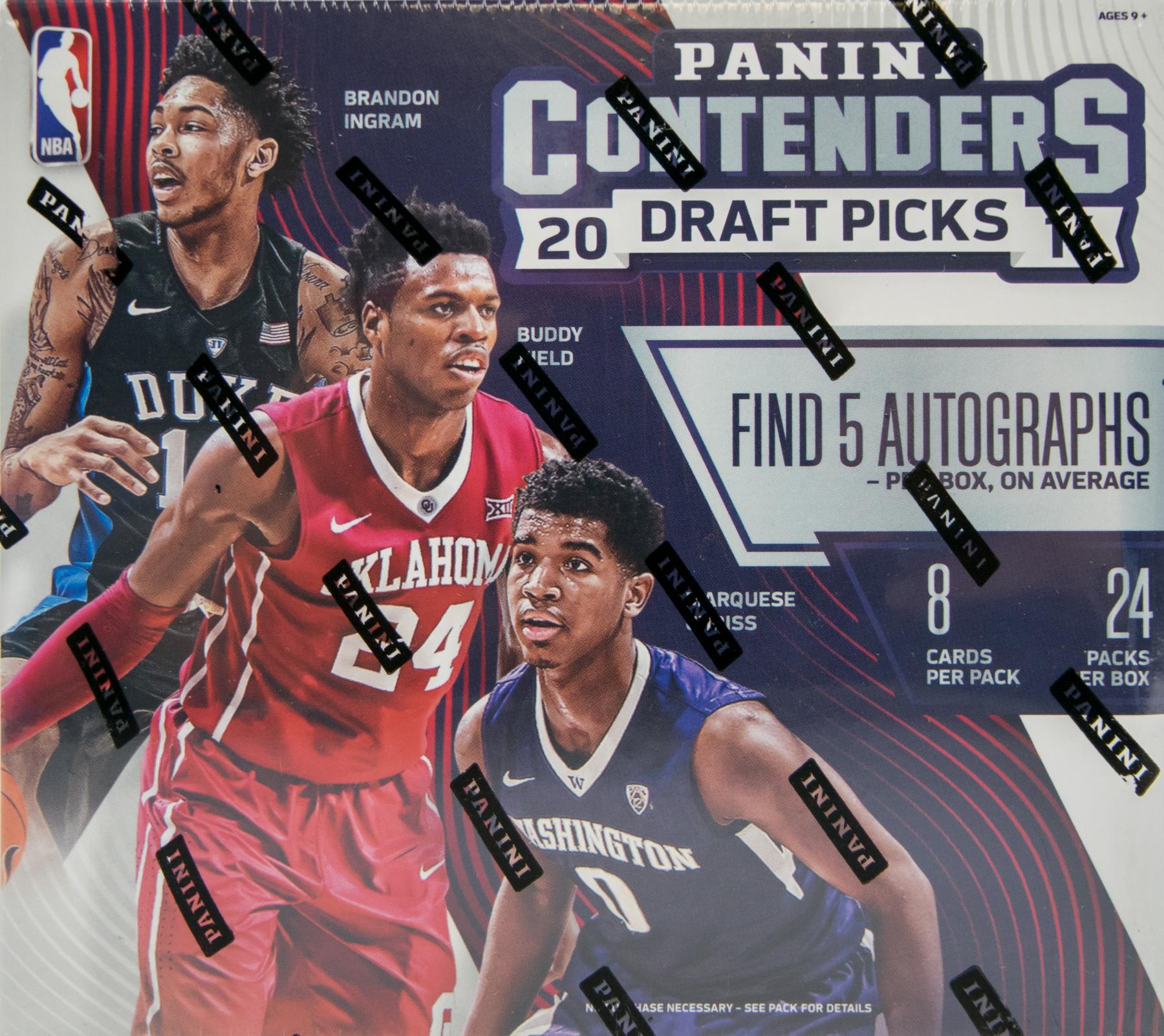 2016-17 Panini Contenders Draft Picks hobby box