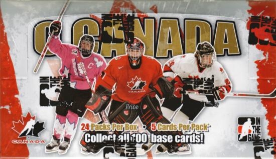 2007-08 In The Game O Canada hobby box
