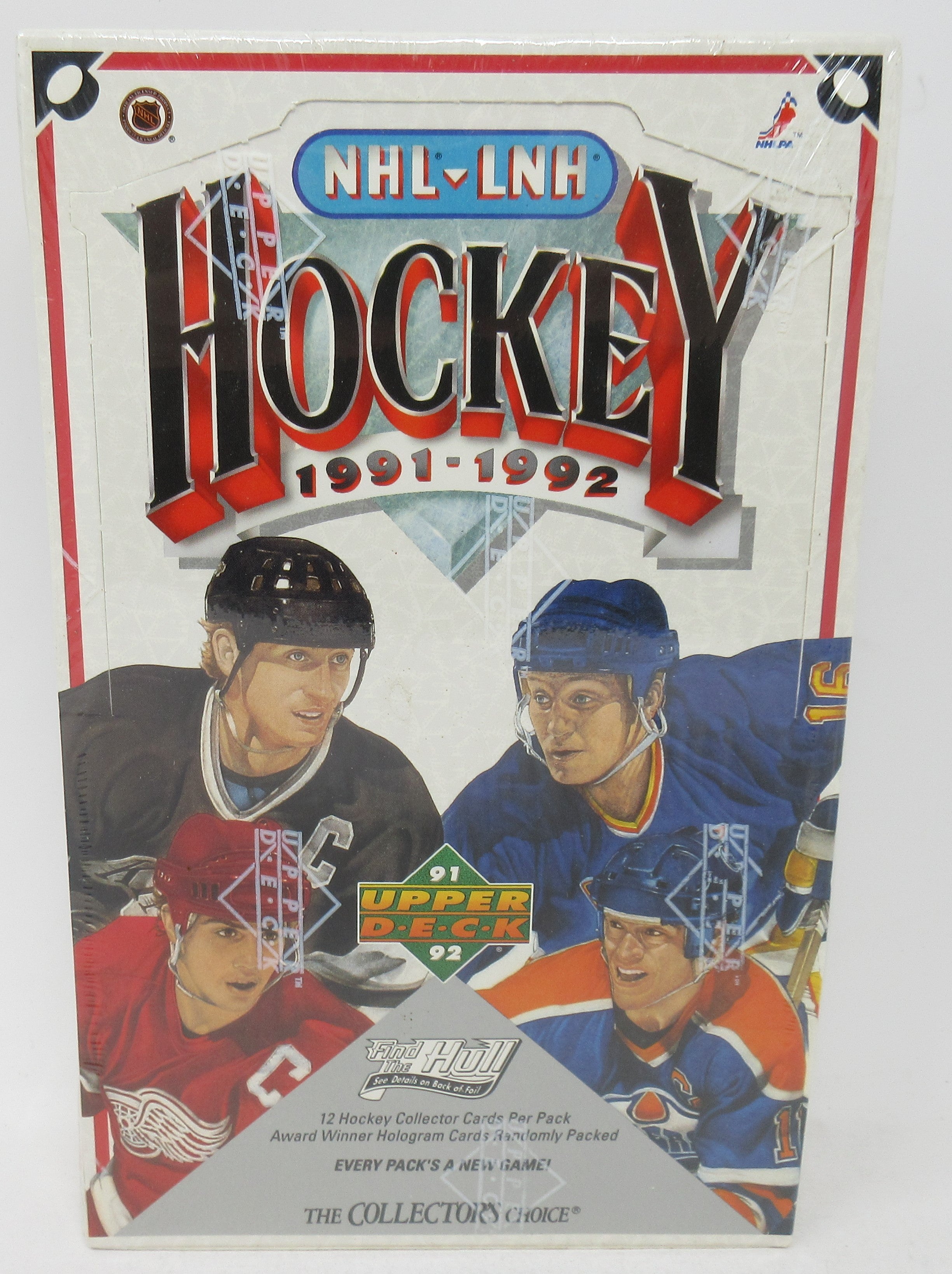 1991-92 Upper Deck Low Numbers English hobby box