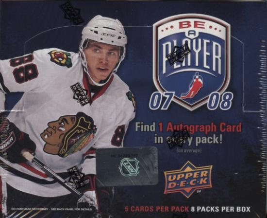 2007-08 Upper Deck Be a Player hobby box