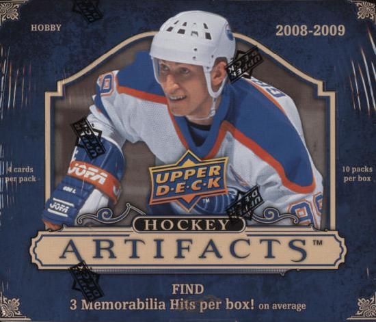 2008-09 Upper Deck Artifacts hobby box