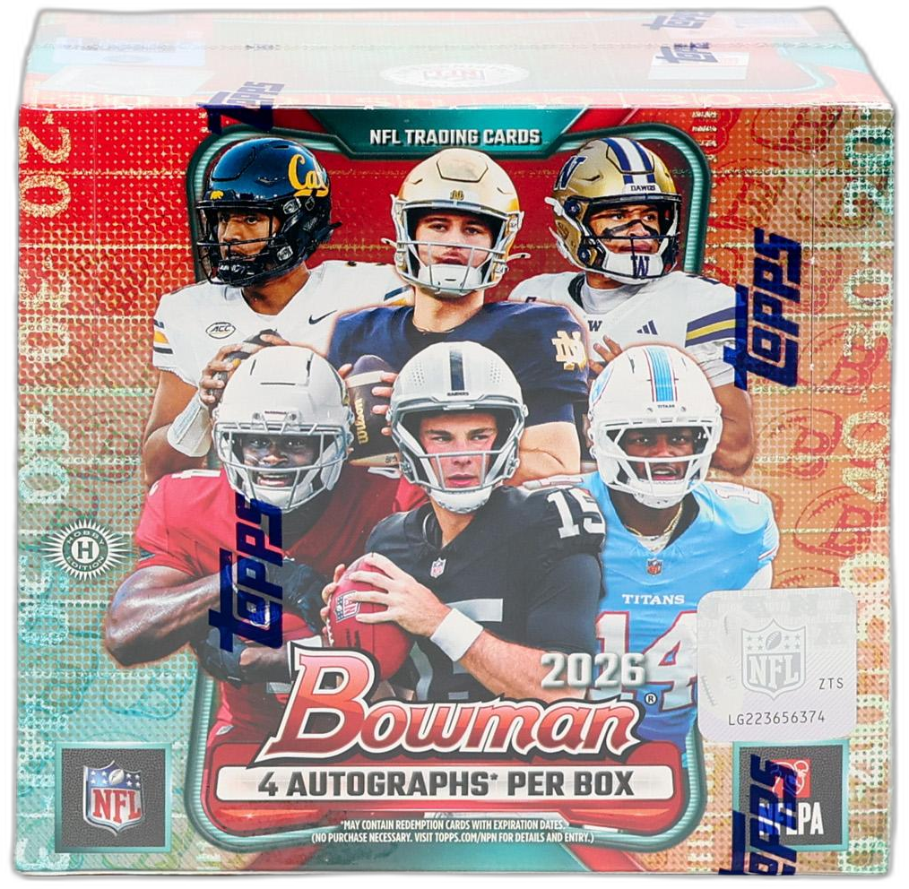 2026 Topps Bowman Football hobby box