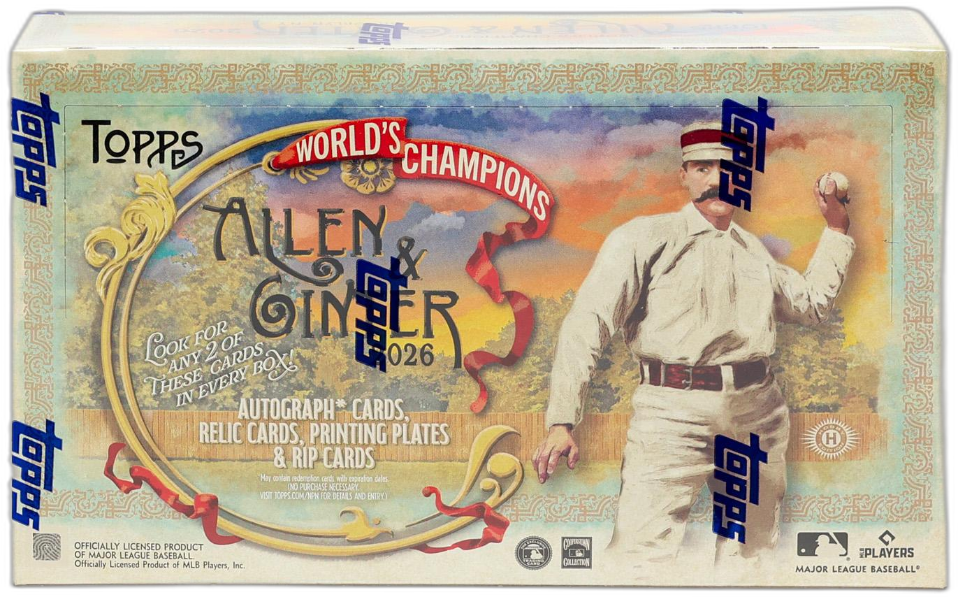 2026 Topps Allen & Ginter Baseball hobby box