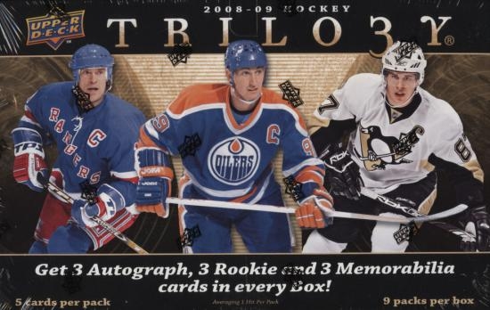 2008-09 Upper Deck Trilogy hobby box