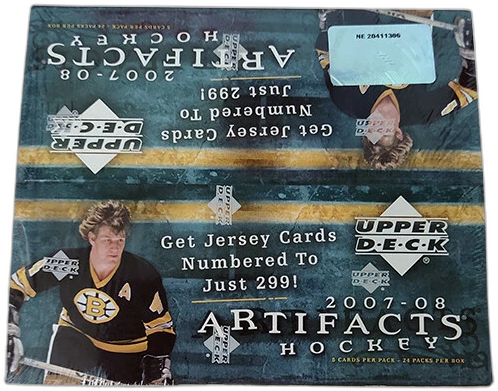 2007-08 Upper Deck Artifacts Hockey hobby box