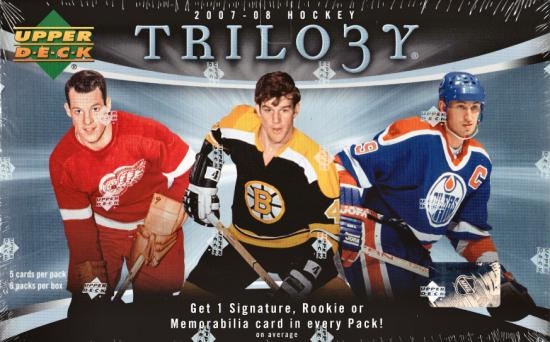2007-08 Upper Deck Trilogy hobby box