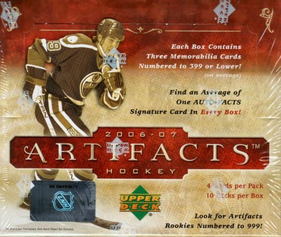 2006-07 Upper Deck Artifacts hobby box