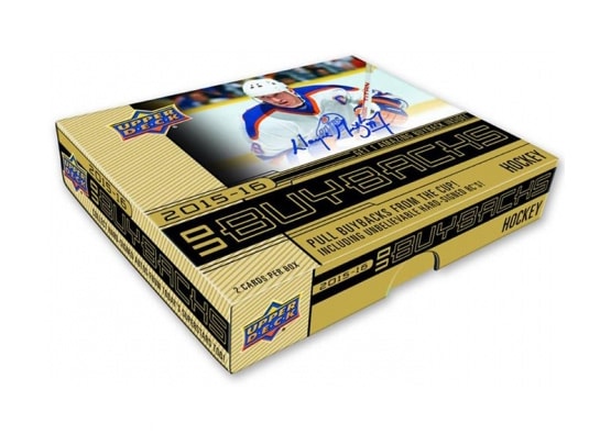 Upper Deck Buybacks hobby box