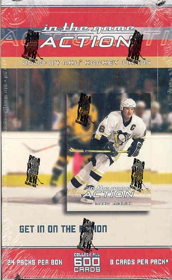 2003-04 In The Game Action hobby box