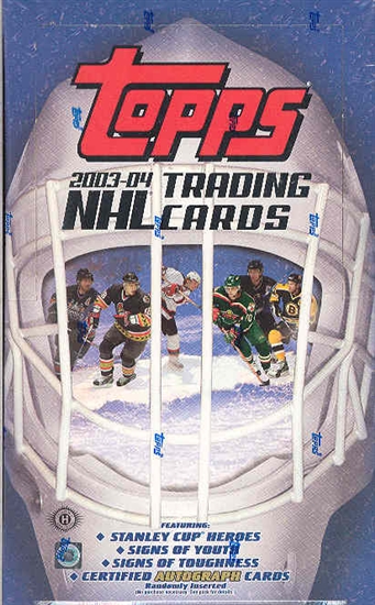 2003-04 Topps hobby box