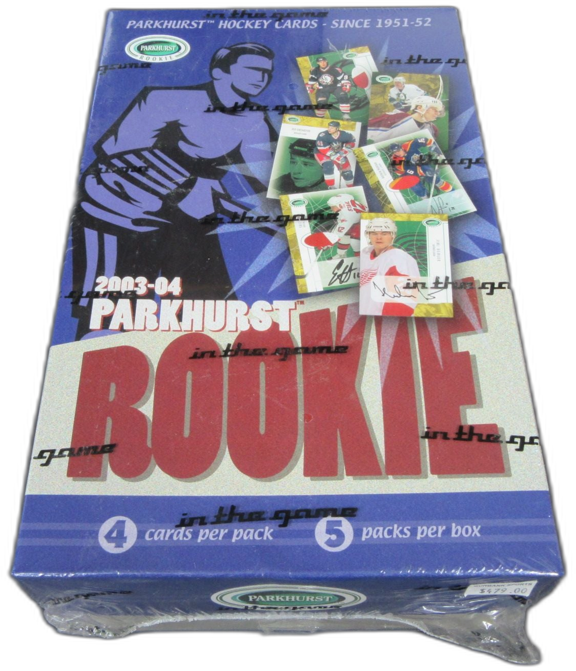 2003-04 Upper Deck Parkhurst Rookie Hockey hobby box