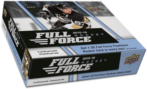 2015-16 Upper Deck Full Force Hockey hobby box