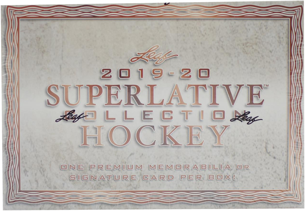 2019-20 Leaf Superlative Collection hobby box